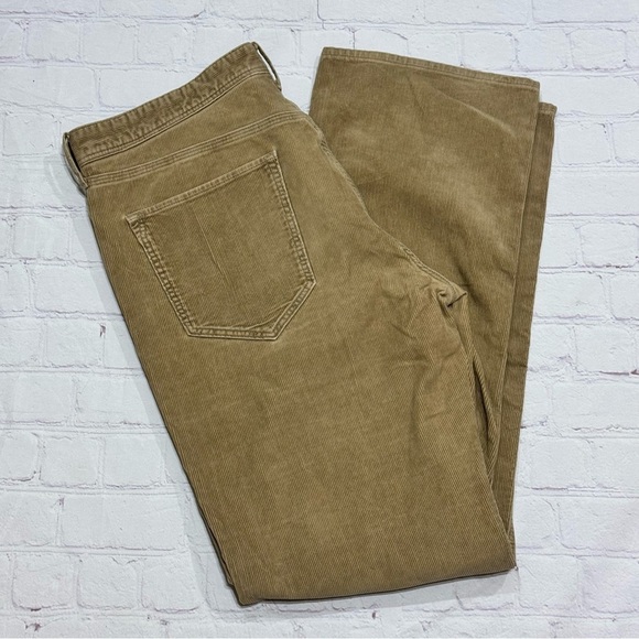 Banana Republic Other - Banana Republic Tan Straight Fit Men’s Jeans Soft Corduroy Pima Cotton 34x32